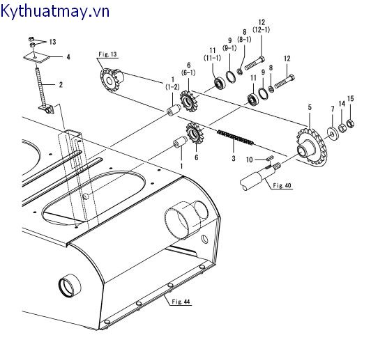 Truyền động cấp lúa số 2